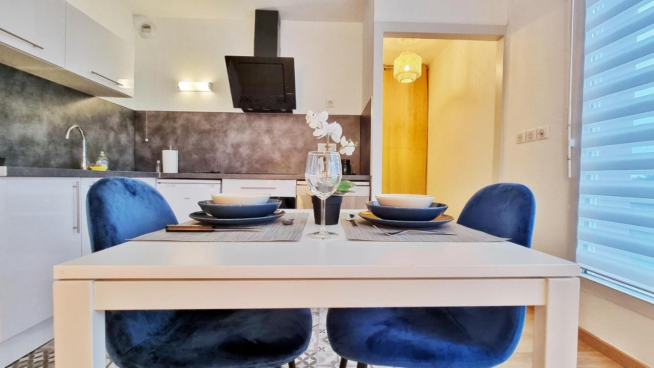 Le Smart - Parking - Terrasse - Wifi - Mulhouse - Relax Bnb Pfastatt Extérieur photo