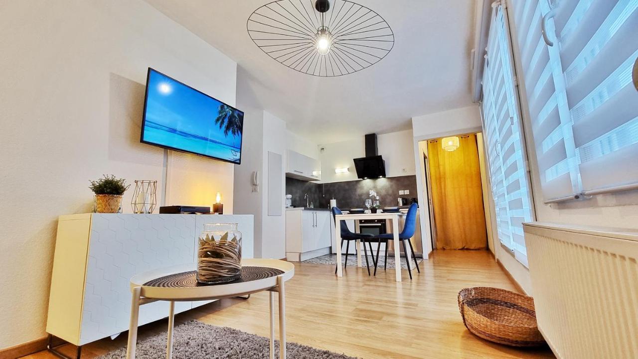 Le Smart - Parking - Terrasse - Wifi - Mulhouse - Relax Bnb Pfastatt Extérieur photo